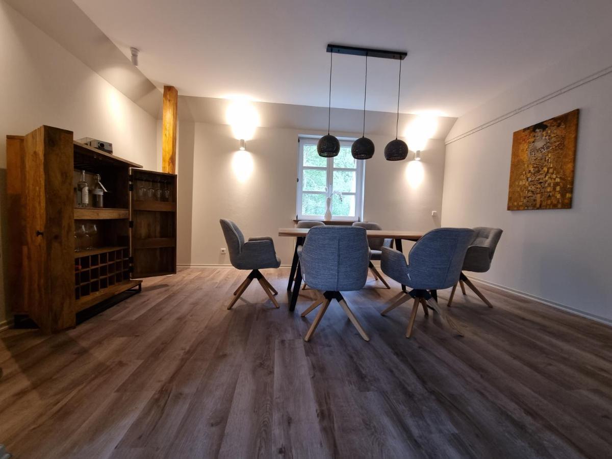 5 Sterne Bahnhoftraum, Appartement "Waldliebe" 133Qm, Grosse Terrasse 70Qm, Qr Code Scannen Fuer Virtuellen Rundgang, Premium Ausstattung Braunfels Dış mekan fotoğraf